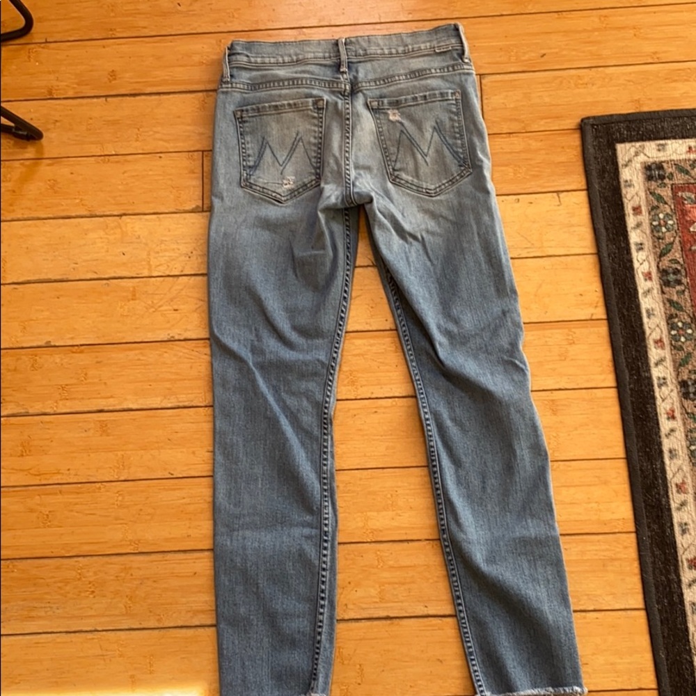 Mother Denim The Muse distressed jeans